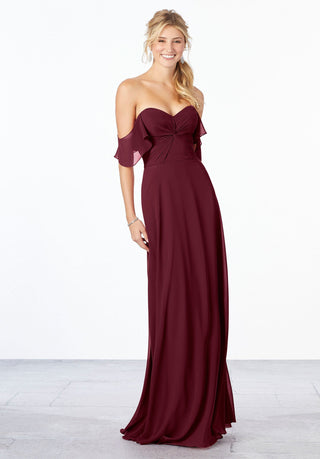 Sutton Dress in Bordeaux